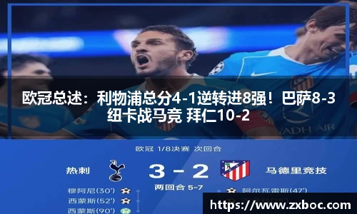 欧冠总述：利物浦总分4-1逆转进8强！巴萨8-3纽卡战马竞 拜仁10-2